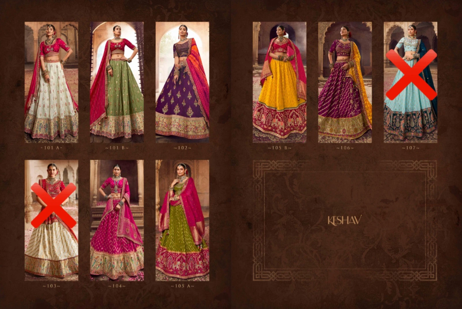 Shisha Keshav Vol 1 Fancy Wholesale Lehenga Catalog — Wholesale Lehenga, MPA wholesale from Surat — view 12